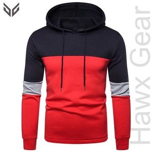 Sweat à capuche tendance coupe ajustée de haute qualité pour hommes Dernier design Doublure intérieure en polaire durable Motif solide Teint uni Technique pour - Product Image 1