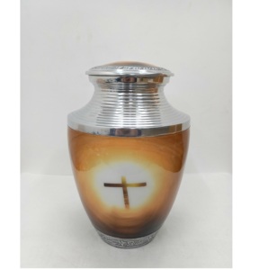 Urnas de cremación de estilo americano de diseñador de Venta caliente Urnas de metal únicas para ocasiones conmemorativas - Product Image 5