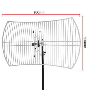 <span class=keywords><strong>Antena</strong></span> parabólica de rejilla polarizada única de alta ganancia WIFI 2G 3G 4G 5G de 698-3800MHz para <span class=keywords><strong>amplificador</strong></span> de señal - Product Image 1