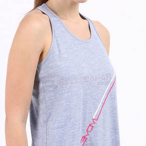 Débardeur léger Racerback pour femme avec matériau respirant pour l'été Position du logo avant - Product Image 6