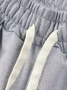 Streetwear vintage personnalisé Short de survêtement décontracté en coton respirant imprimé Nouveautés écologiques avec sérigraphie Tissu doux - Product Image 4