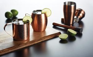 Taza de mula de Moscú de cobre de diseño martillado más vendida para uso doméstico en restaurante y Hotel en calidad de exportación - Product Image 6