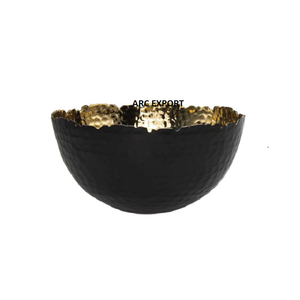 Cuenco de aluminio de forma redonda con espejo de diseño único, decoración del hogar, utensilios de cocina, cuencos para servir comida, vajilla, ensaladera - Product Image 3