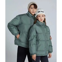 Veste matelassée brillante personnalisée, coupe ample, thermique, rose brillant, pour femmes, manteau chaud d'hiver