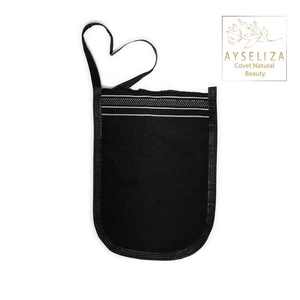 Guantes exfoliantes de seda Ayseliza Cocoon con logotipo personalizado banda elástica guante de baño suave para cepillos de baño faciales y corporales esponjas - Product Image 6