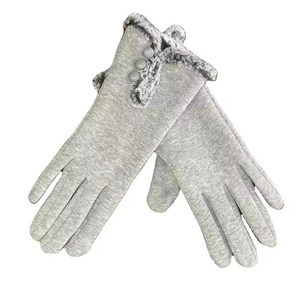 Gants d'équitation d'hiver pour femmes Gants d'hiver en velours épais pour écran tactile froid et coupe-vent - Product Image 3