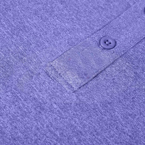 เสื้อโปโลสำหรับผู้ชายผ้าถักระบายอากาศสีกำหนดเองได้สำหรับผู้ใหญ่ - Product Image 5
