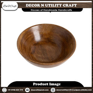 Ensemble de saladiers en bois de Sesham personnalisés faits à la main bols de service décoratifs polyvalents durables pour cadeau de Table de cuisine - Product Image 6