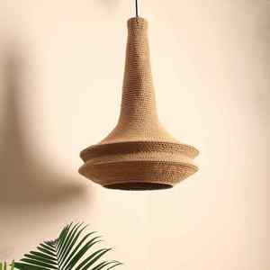 Natural Rattan Rattan Lamp Hanging Ring Chandelier for Living Room Pendant Light - Product Image 5