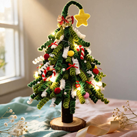 Tiges en chenille épaisses de 30 cm, nettoyeurs de pipe, fils pelucheux et denses, vente en gros, fournitures artisanales pour fleurs DIY