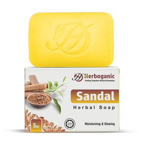 Jabón Herbal en Barra OEM Sandal, Calidad Premium, Calmante para la Inflamación, Combate el Acné, Hidrata la Piel Seca, Efectos Antienvejecimiento - Product Image 1