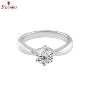 Anillo de Bodas de circón de Plata de Ley 925 único, joyería fina de moda para mujer, regalo de joyería de fiesta y Aniversario - Product Image 2