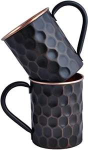 Taza de Metal martillado de cobre, vajilla de mesa hecha a mano, vajilla decorativa clásica elegante, venta al por mayor - Product Image 6