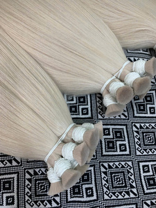 Cheveux vietnamiens en vrac de qualité supérieure, couleur claire, 100% cheveux humains, doux, soyeux, lisses, vente en gros - Product Image 3