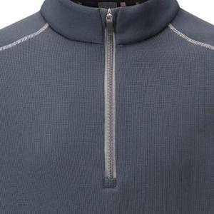 Moda 1/4 zip pullover diseño slim fit tela ligera ideal para entrenar OEM & ODM sublimación logo mayorista fabricante - Product Image 2