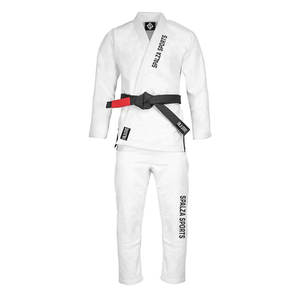 Nuevos conjuntos de uniformes de Karate BJJ para hombres, tela ligera transpirable de alta calidad de 320g con impresión de logotipo personalizado para adultos - Product Image 2