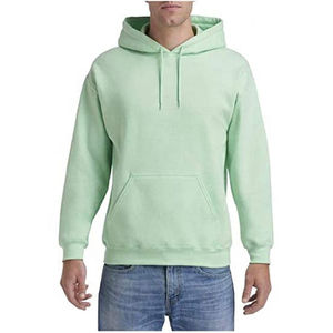 Sudadera con capucha de lana pesada al por mayor algodón básico para hombre mezcla de algodón Sudadera con capucha personalizada Jersey barato ropa informal Sudadera con capucha de lana - Product Image 2