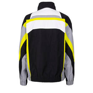 ชุดวอร์ม2ชิ้นสำหรับผู้ชายชุดวอร์มผ้าไนลอนสีล้วนน้ำหนักเบาชุดวอร์มแนวสตรีทแวร์ออกแบบได้ตามต้องการล่าสุด - Product Image 3