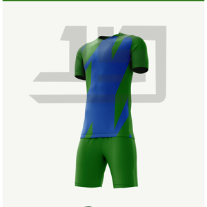 Conjunto Deportivo de Fútbol Premium, Transpirable, 100% Poliéster, Camiseta y Pantalones Cortos de Fútbol, Nombre del Equipo Personalizado, para Adultos, Escuelas, Clubes, Ligas - Product Image 2