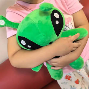 Juguete de Peluche Electrónico de Extraterrestre Verde de 30 cm, Figura de Animación Suave y Adorable - Product Image 2