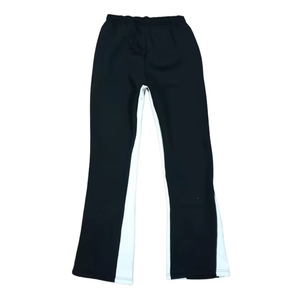 Pantalon de survêtement évasé personnalisé, élégant et de haute qualité, avec bande latérale, pantalon de survêtement GSM imprimé et lavé à l'acide pour hommes - Product Image 6