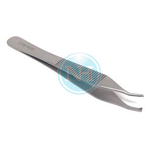 Pinzas para Tejidos de Venta Caliente, 1x2 Dientes, Delicadas, Curvadas, con Logotipo Personalizado - Product Image 4