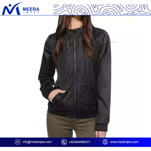 Chaqueta cortavientos de moda para exteriores para mujer, abrigo ligero impermeable con capucha para mujer, prendas de vestir exteriores a prueba de viento, gran oferta 2025 - Product Image 2
