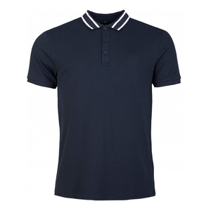 Proveedor de ropa de diseño personalizado para hombres para Polos 100% algodón de alta calidad de talla grande camisetas de punto liso de gran tamaño - Product Image 3