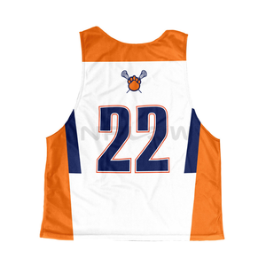 Sublimación caja personalizada lacrosse Jersey uniformes Pinnies uniforme de fútbol americano equipo ropa deportiva Lacrosse Jersey - Product Image 1