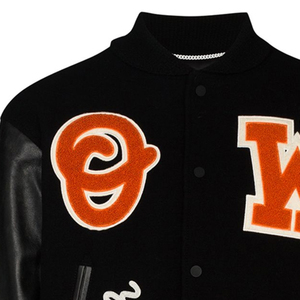 Chaqueta Universitaria de Béisbol Unisex Personalizada OEM de Alta Calidad con Personalización Frontal, Chaqueta Universitaria de Invierno - Product Image 6