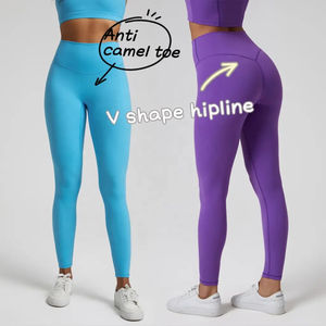 Personalizado de alta calidad de las mujeres Legging para las mujeres de entrenamiento de talla grande de realce de cintura alta Fitness Legging - Product Image 2