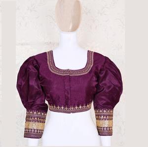 Blusa de seda de Milán Elegance sin esfuerzo Diseñador elegante y cómodo Nuestra colección Premium Fiesta nupcial Festival Wear Mujeres - Product Image 4