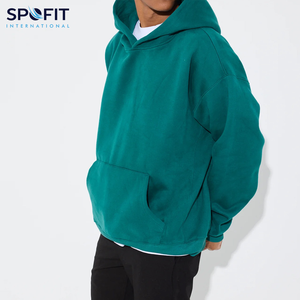 High Quality OEM <b>Plain</b> Dyed Heavyweight Fleece 100% Cotton Logo Printed Oversize Custom Unisex Men Winter <b>Hoodie</b> - Product Image 6