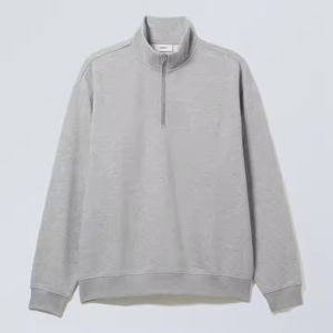 Sweat-shirts en polaire à demi-zip pour hommes, multicolores, surdimensionnés, col montant, fermeture éclair quart de tour, en vente en gros, OEM - Product Image 3