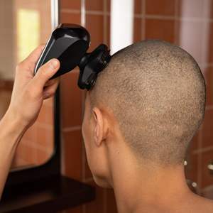 Tondeuse à barbe et cheveux pour homme à lame réglable, kit en acier inoxydable, alimentée par batterie, technologie de sécurité IPX7 pour barbiers - Product Image 5