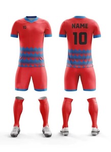 ชุดเสื้อฟุตบอลทีมออกแบบได้ตามต้องการชุดฟุตบอลสำหรับฝึกซ้อม OEM ผู้ผลิต OEM ODM 100% โพลีเอสเตอร์กันแบคทีเรียระบายอากาศ - Product Image 3