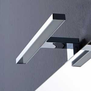 Miroir LED encastré 120x70 avec lampe, miroir LED moderne pour salle de bain - Product Image 3