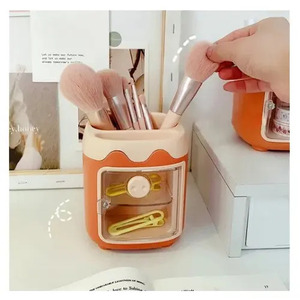 Porte-crayons de bureau Kawaii, organiseur de bureau pour marqueurs - Couleurs assorties - Product Image 2