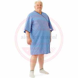 Venta al por mayor de calidad superior hombres mujeres pacientes vestidos \ algodón poliéster Hospital uso médico Batas para el paciente - Product Image 4