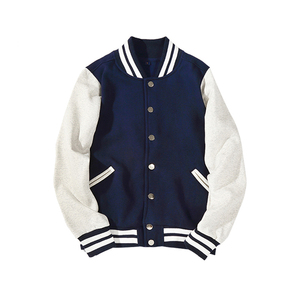 HL usine fabrication lourd décontracté serviette broderie épais hommes vestes d'hiver en gros veste d'université personnalisée - Product Image 4