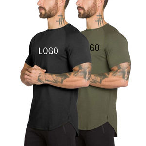 Sublimación personalizada transpirable deportes Slim Fit secado rápido camisetas Spandex poliéster entrenamiento comprimido gimnasio camiseta para hombres - Product Image 4