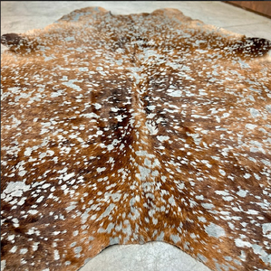 Alfombras de cuero vacuno con lavado ácido DEVORE de Brasil - Calidad de alta gama - Producto natural - Ubicación de la mejor calidad en alfombras de cuero vacuno - Product Image 3
