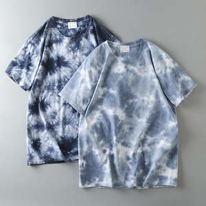 Vente en gros de t-shirts décontractés en coton pour hommes avec logo personnalisé, impression numérique, mélange de couleurs, tissu en jersey teint à la mode - Product Image 6