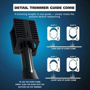 Tondeuse à sourcils portable DualTech rechargeable par USB, appareil d'épilation faciale pour hommes, tondeuse indolore pour les poils des oreilles et du nez, pour utilisation en voiture - Product Image 4