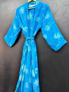 ชุดคลุมกิโมโนผ้าไหมเครปสำหรับผู้หญิง |   ผ้าพันเอวผ้าไหมยืดหยุ่นทำมือ |   ชุดชายหาดสำหรับวันหยุดฤดูร้อน ชุดลำลอง ของขวัญสำหรับเธอ - Product Image 5