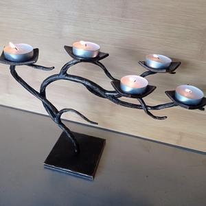 Hot Selling Cast Aluminium <b>Candle</b> <b>Stick</b> Holder for Dining Table and Home Decor Living Room <b>Candle</b> Holder for Hotels & Festivals - Product Image 3