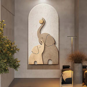 Gentle Giants Peintures d'animaux 60x90 pouces un conte réconfortant de l'unité - Product Image 2