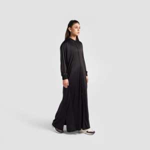 Sportiva Black Fitness Apparel Thobe - Product Image 4