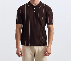 Camisas de Golf de Manga Corta para Hombre, Color Sólido, Estilo Casual de Negocios, Transpirables, de Secado Rápido, con Logotipo Bordado, Poliéster/Algodón - Product Image 1