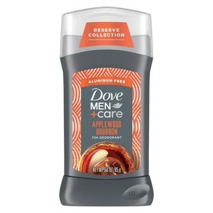 For Dove Men+Care Long Lasting <b>Deodorant</b> <b>Stick</b> for Men Applewood Bourbon Aluminum Free 3.0 oz with Mineral Ingredients - Product Image 1
